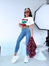 "HAWAII" DJ2614 denim pants - BLUE